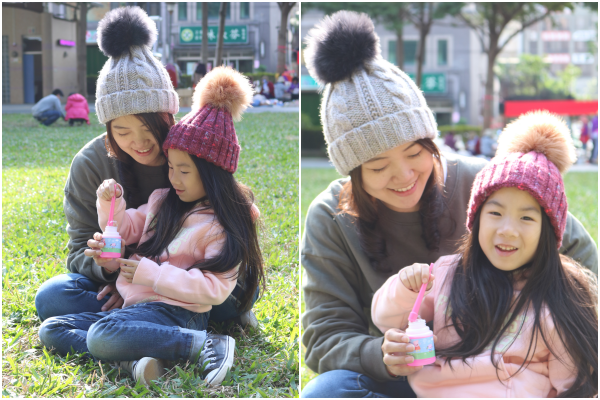 韓國 WOW 可愛親子毛帽 / 貝蕾帽