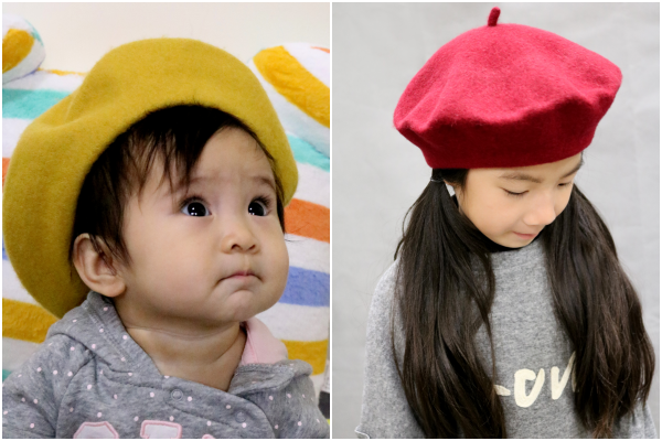 韓國 WOW 可愛親子毛帽 / 貝蕾帽