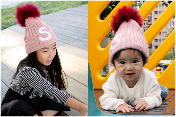韓國 WOW 可愛親子毛帽 / 貝蕾帽