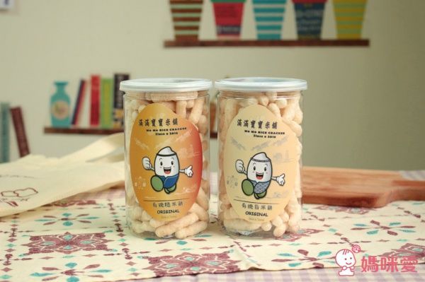 【滿滿寶寶】來自花蓮的有機米餅