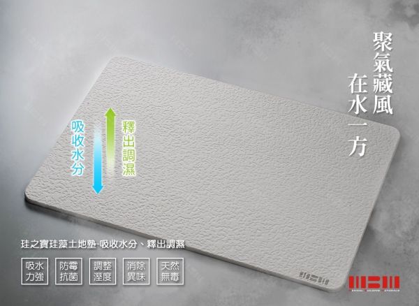 【珪之寶 珪藻土地墊、吸水墊】