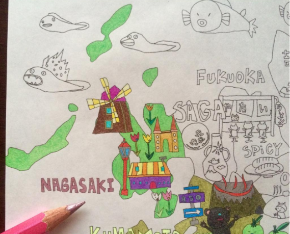 NuRIE❤日本製創意啟發超大著色塗鴉紙