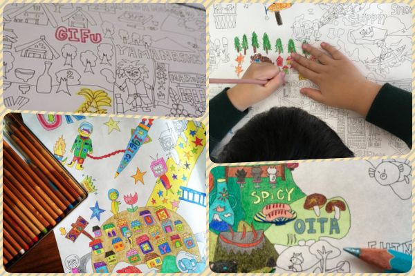 NuRIE❤日本製創意啟發超大著色塗鴉紙