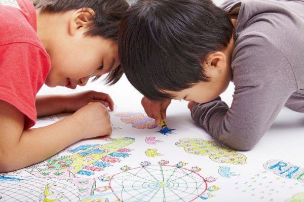 NuRIE❤日本製創意啟發超大著色塗鴉紙