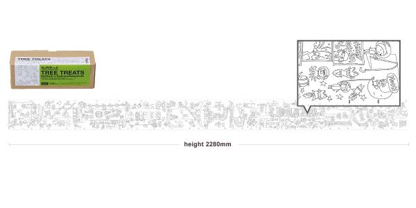 ✩NuRIEroll 超長著色塗鴉紙卷