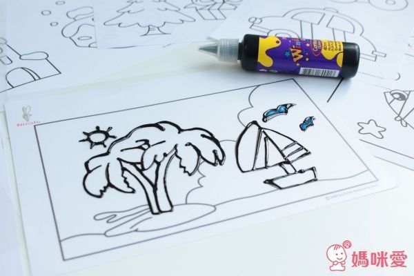 台灣製彩繪玻璃貼，DIY成品可貼在玻璃/車窗/磁磚等平滑表面