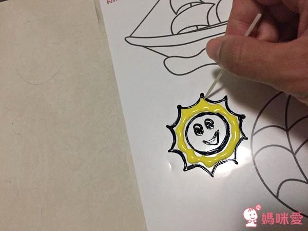 台灣製彩繪玻璃貼，DIY成品可貼在玻璃/車窗/磁磚等平滑表面