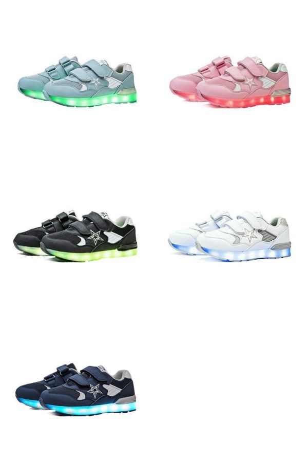 韓國 Besson JouJou LED 發光星星鞋