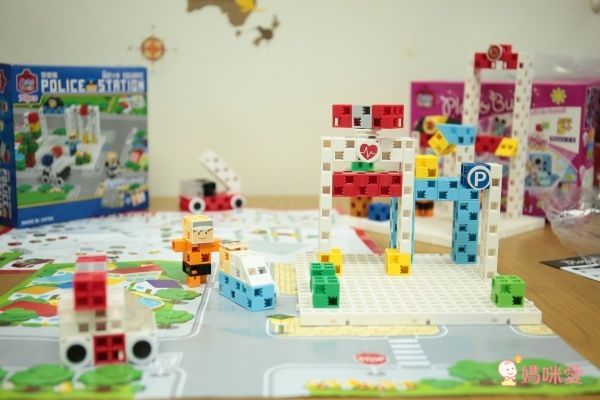 日本製 Artec彩色積木 城市系列