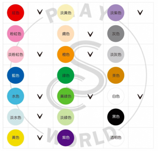 日本 Artec - 藍盒積木112PCS-基本色系
