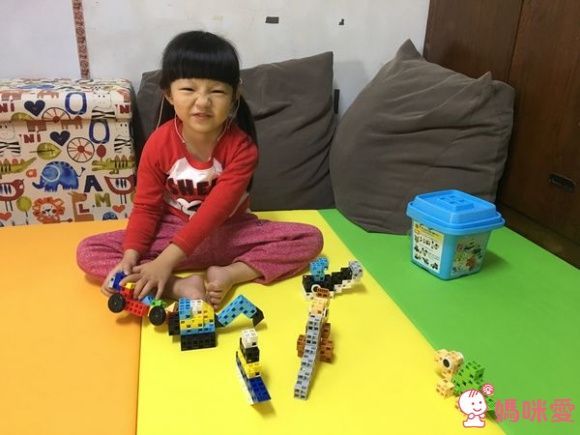 ✩日本製 Artec 彩色積木積木桶裝