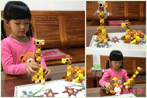 ❤野生動物：30PCS(五種變換造型) 獅子、猴子、長頸鹿、駱駝、狼