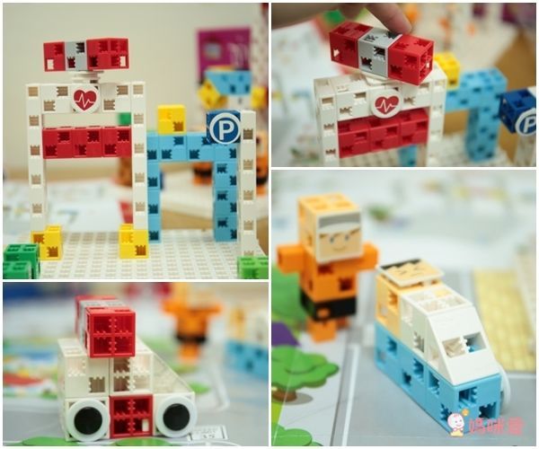 日本製 Artec彩色積木 城市系列