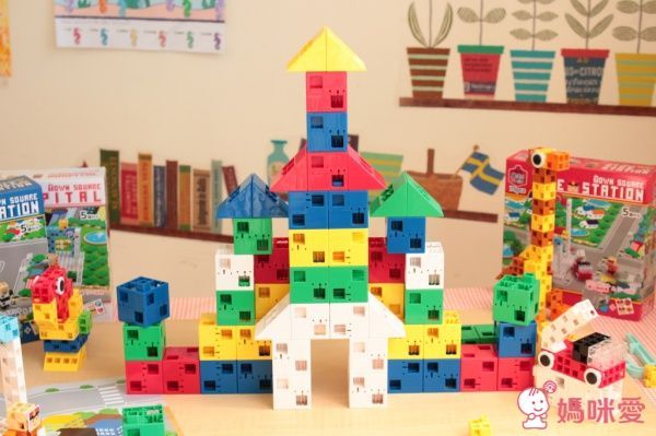 ✩日本製 Artec 彩色積木大積木系列-Blocks幼兒積木紙盒 60PCS