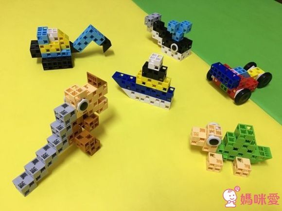 ✩日本製 Artec 彩色積木積木桶裝