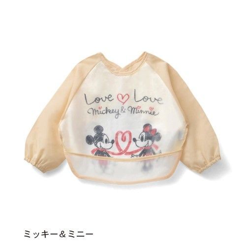 ⌛日本千趣會迪士尼長袖防水圍兜