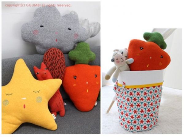 韓國 DreamB 頭型枕 / 枕頭 / 懶人沙發