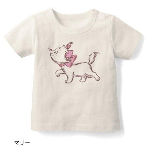 日本千趣會 天竺棉迪士尼卡通人物短袖小童T