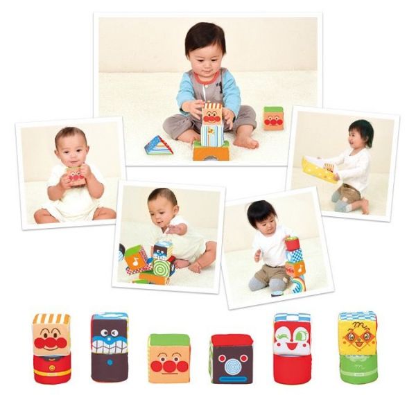 日本麵包超人 小月齡玩具✖生活學習布書