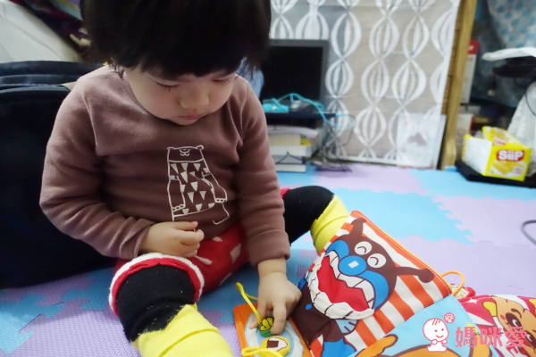 日本麵包超人 小月齡玩具✖生活學習布書