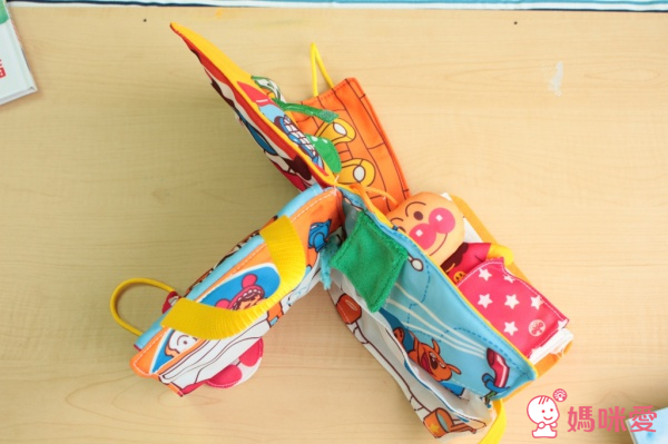 日本麵包超人 小月齡玩具✖生活學習布書