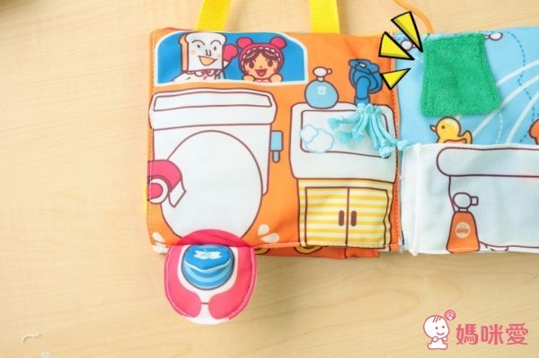 日本麵包超人 小月齡玩具✖生活學習布書