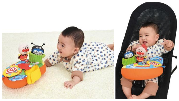 日本麵包超人 小月齡玩具✖生活學習布書