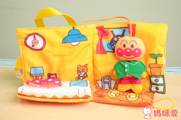 日本麵包超人 小月齡玩具✖生活學習布書