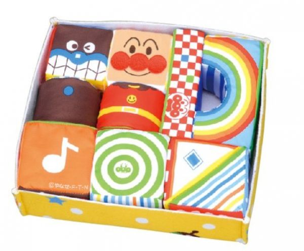 日本麵包超人 小月齡玩具✖生活學習布書