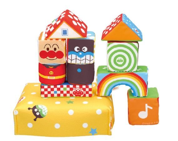 日本麵包超人 小月齡玩具✖生活學習布書