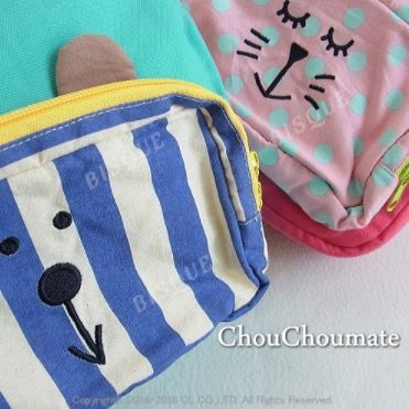 CDF 棉布背部網眼小童背包