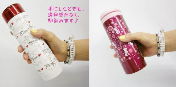 日本Pearl 金屬 迪士尼不鏽鋼輕量瘦長款保溫保冷水壺