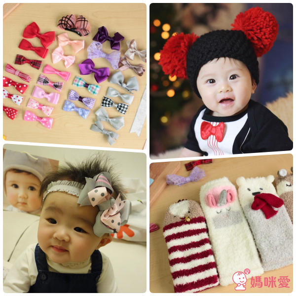打造甜美氣質❤【日安朵朵】髮飾 / 毛帽 / 襪子