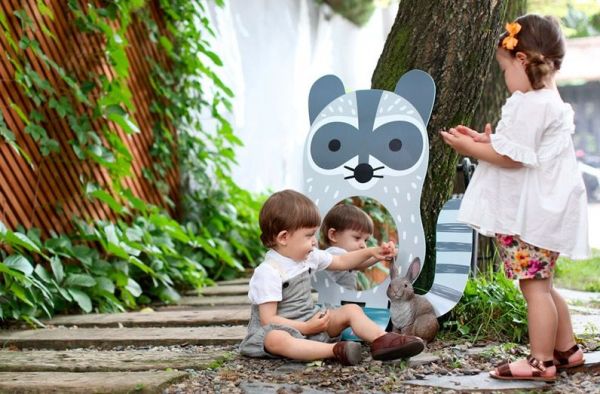 超CUTE✦韓國 NINO 兒童彩繪壁貼鏡