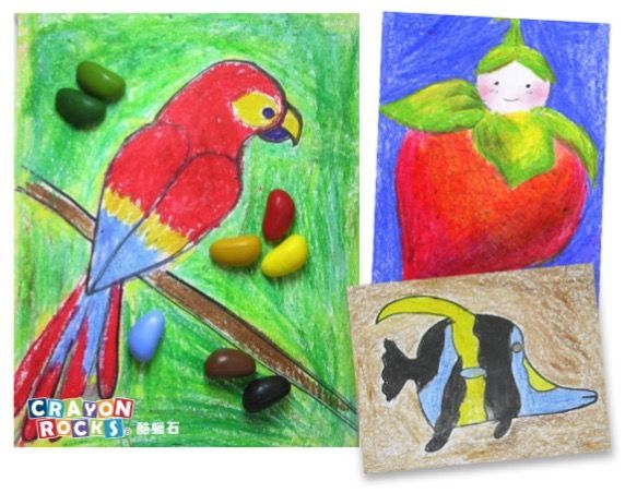 美國天然安全 Crayon Rocks 酷蠟石/水彩畫本