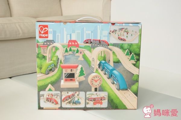 Hape 高低軌道組(共85pcs)