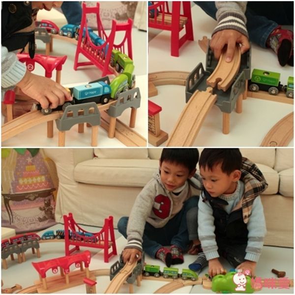 Hape 雙重循環組合(共64pcs)