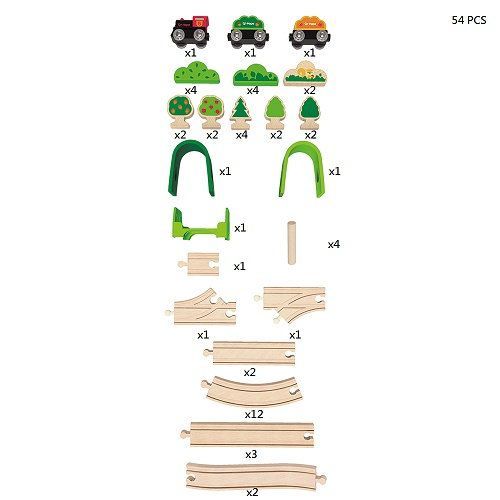 Hape 森林組合(共54pcs)