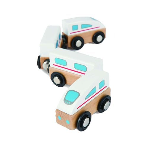 Hape磁性火車（白色 / 彩色）