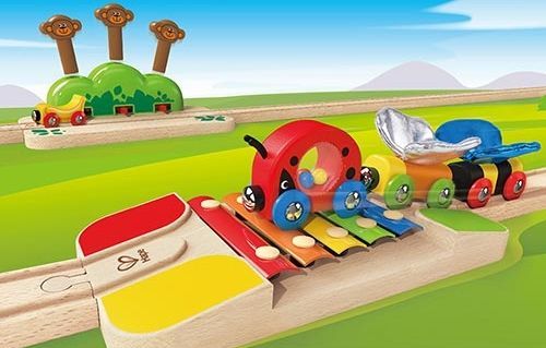 Hape 我的小軌道組合(共17pcs)