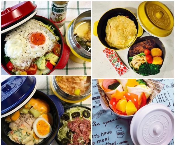 鑄鐵鍋造型兩段式便當