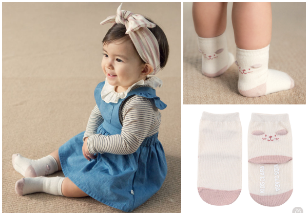 韓國 Kids Clara 造型短襪 / 長筒襪 