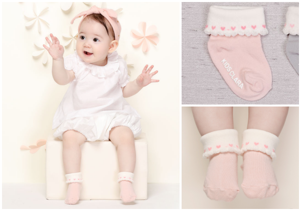 韓國 Kids Clara 造型短襪 / 長筒襪 