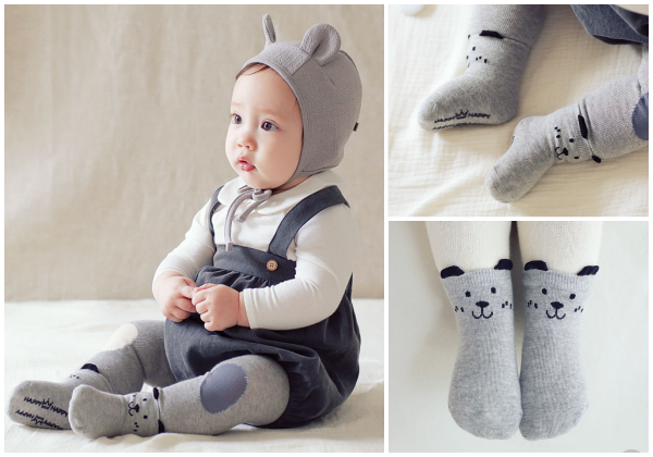 韓國 Kids Clara 造型短襪 / 長筒襪 