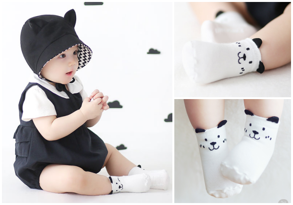 韓國 Kids Clara 造型短襪 / 長筒襪 