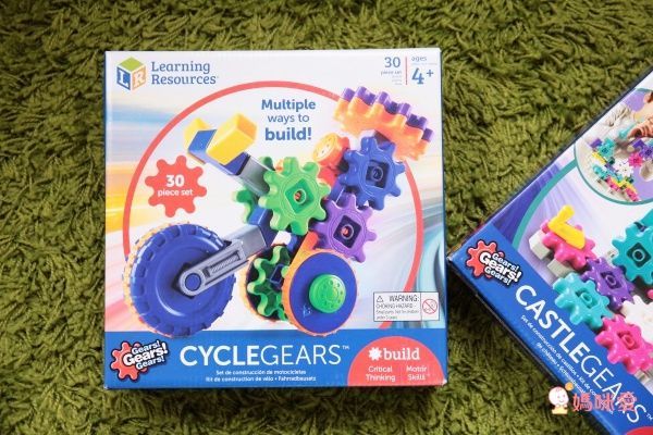 美國孩子人手一組【Learning Resources】STEAM 齒輪積木