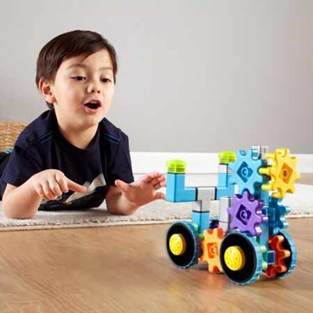 美國孩子人手一組【Learning Resources】STEAM 齒輪積木