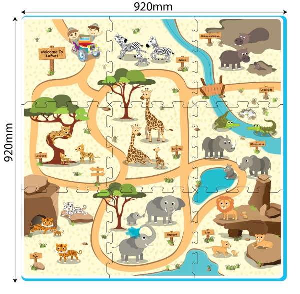 【SUNTA】無毒拼接地墊 / 遊戲墊