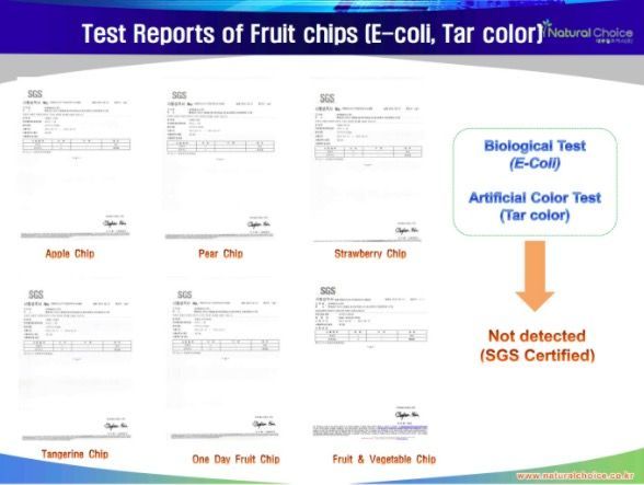 韓國 Natural Choice 天然嚴選每日水果乾