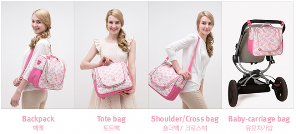 實用多way ♥ 韓國 Hans Pumpkin 媽媽包 / 尿布包